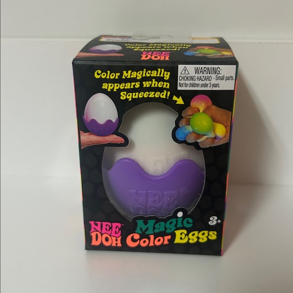 NeeDoh Magic Color Eggs - Purple Shell - Picture 3 of 6